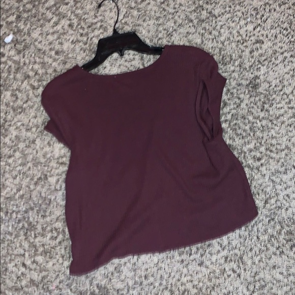 american eagle waffle crop top - Picture 2 of 2